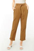 Forever21 Belted Twill Pants