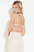 Forever21 Women's  Cutout-back Cropped Cami