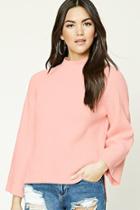 Forever21 Ribbed High-low Hem Sweater