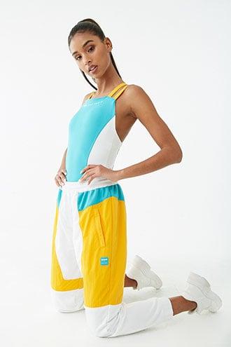 Forever21 Reebok X Gigi Hadid Colorblock Joggers