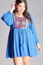Forever21 Plus Size Peasant Dress