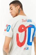 Forever21 Young & Reckless Split Graphic Tee