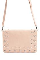 Forever21 Faux Suede Beaded Crossbody