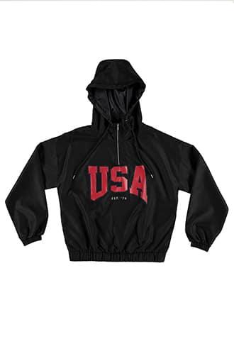 Forever21 Usa Graphic Anorak