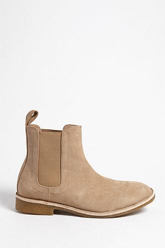 Forever21 Men Foundation Faux Suede Chelsea Boots