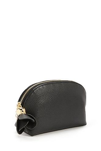 Forever21 Faux Leather Half-moon Pouch
