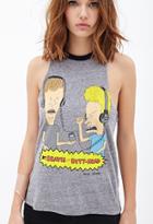 Forever21 Beavis & Butt-head Muscle Tee