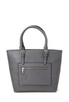 Forever21 Textured Faux Leather Tote