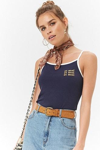 Forever21 Et Moi Graphic Cami