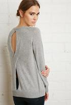 Forever21 Twist Cutout-back Sweater