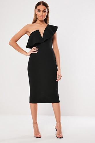 Forever21 Missguided One-shoulder Dress