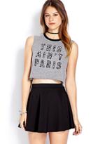 Forever21 Statement Paris Muscle Tee
