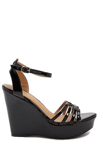 Forever21 Qupid Strappy Wedge Sandals