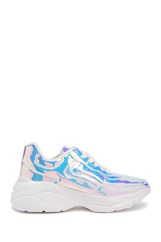 Forever21 Iridescent Low-top Sneakers
