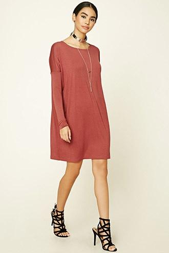 Forever21 Women's  Dolman-sleeved Shift Dress