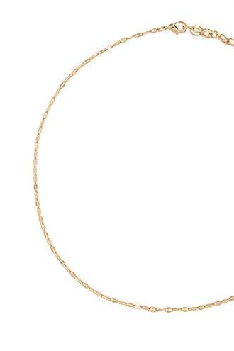 Forever21 Hammered Anchor Chain Necklace