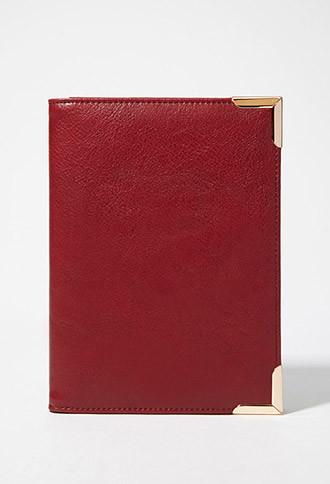 Forever21 Metal-tipped Faux Leather Wallet