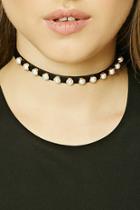 Forever21 Studded Faux Leather Choker