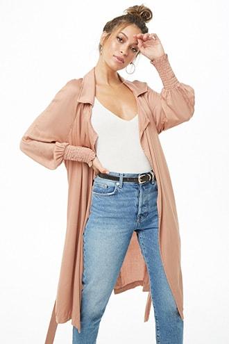Forever21 Draped Duster Jacket