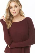 Forever21 Active Ribbed Knit Top