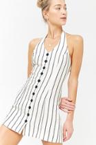 Forever21 Striped Halter Dress