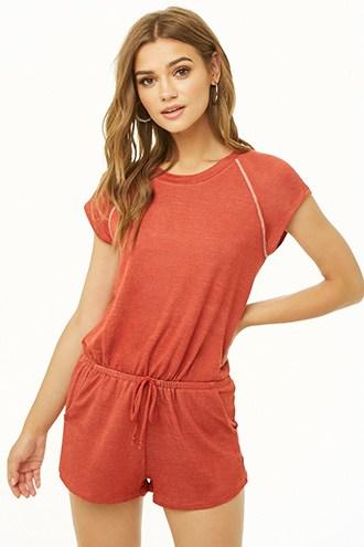 Forever21 Keyhole-back Romper