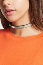 Forever21 Faux Leather Star Choker
