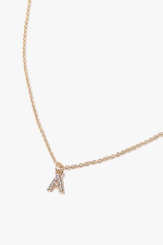 Forever21 E Charm Necklace