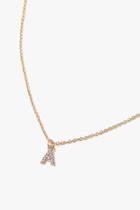 Forever21 E Charm Necklace