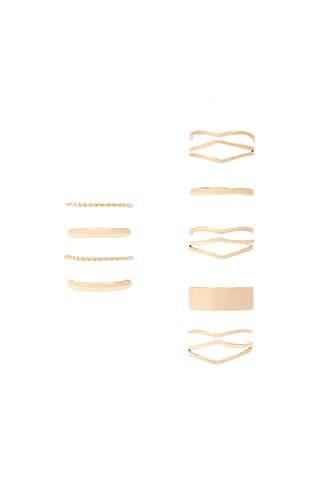 Forever21 Midi & Regular Assorted Ring Set