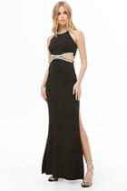 Forever21 Embellished Cutout Maxi Dress