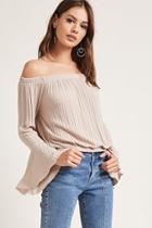 Forever21 Off-the-shoulder Knit Top