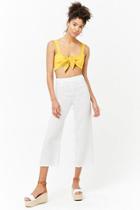 Forever21 High-waisted Linen Culottes