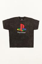 Forever21 Mineral Wash Playstation Graphic Tee
