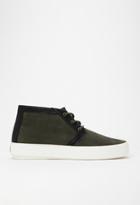 21 Men Men's  Olive Unnown Josef Suede Mid-top Sneaker