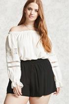 Forever21 Plus Size Smock Waist Shorts