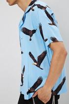 Forever21 Classic Eagle Print Shirt