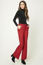 Forever21 Flared Woven Trousers