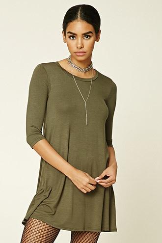 Forever21 Women's  Classic Swing Dress