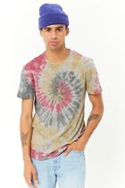 Forever21 Graphic Colorful Tie-dye Tee