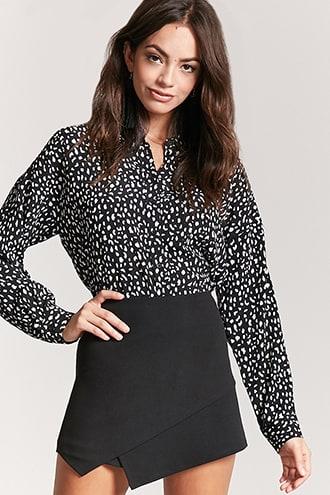Forever21 Dalmatian Print Shirt