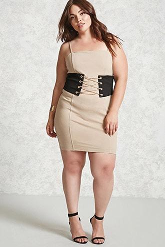 Forever21 Plus Size Chain Corset