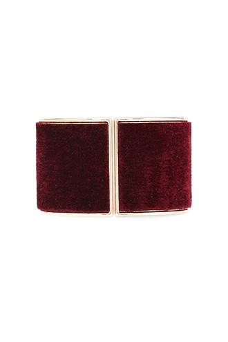 Forever21 Faux Fur Hinge Bracelet