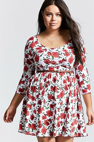 Forever21 Plus Size Fit & Flare Dress