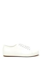 Forever21 Men Faux Leather Low-tops