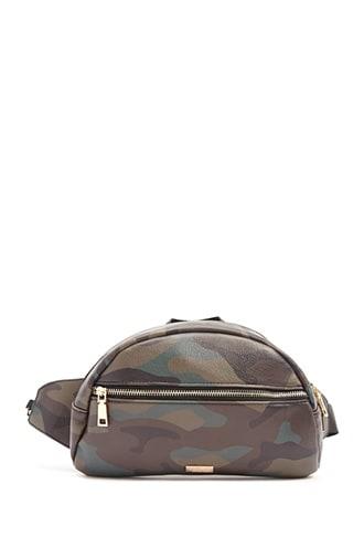 Forever21 Men Reason Camo Belt Bag