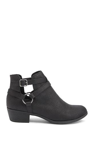 Forever21 Strappy Ankle Boots