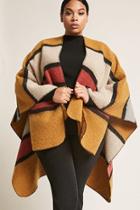 Forever21 Plus Size Colorblock Poncho