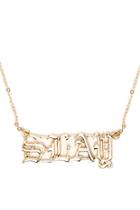 Forever21 Slay Pendant Necklace