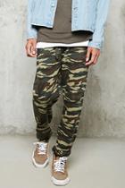21 Men Men's  Camo Print Sweatpants
